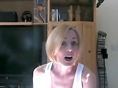 Порно видео со зрелой блондинистой теткой